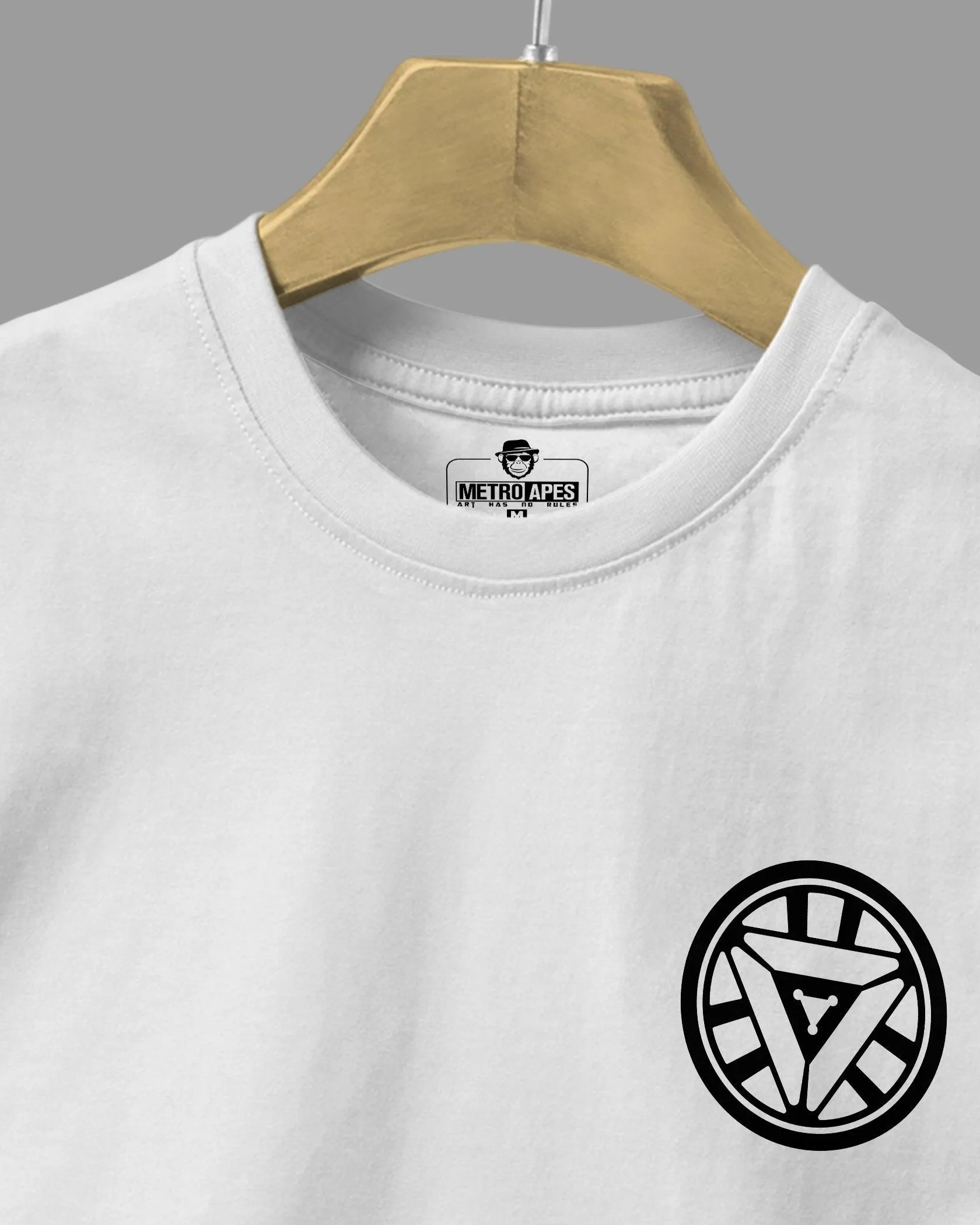 Mens Regular Tshirt Movies & Series Ironman Arc