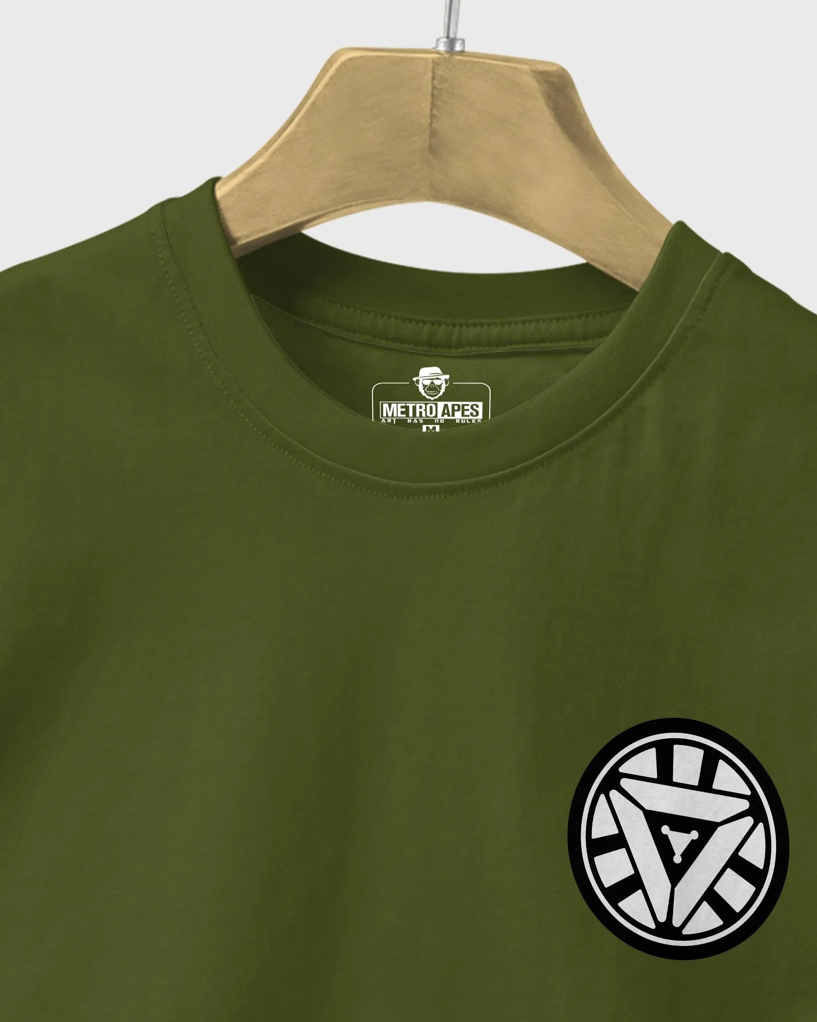 Mens Regular Tshirt Movies & Series Ironman Arc