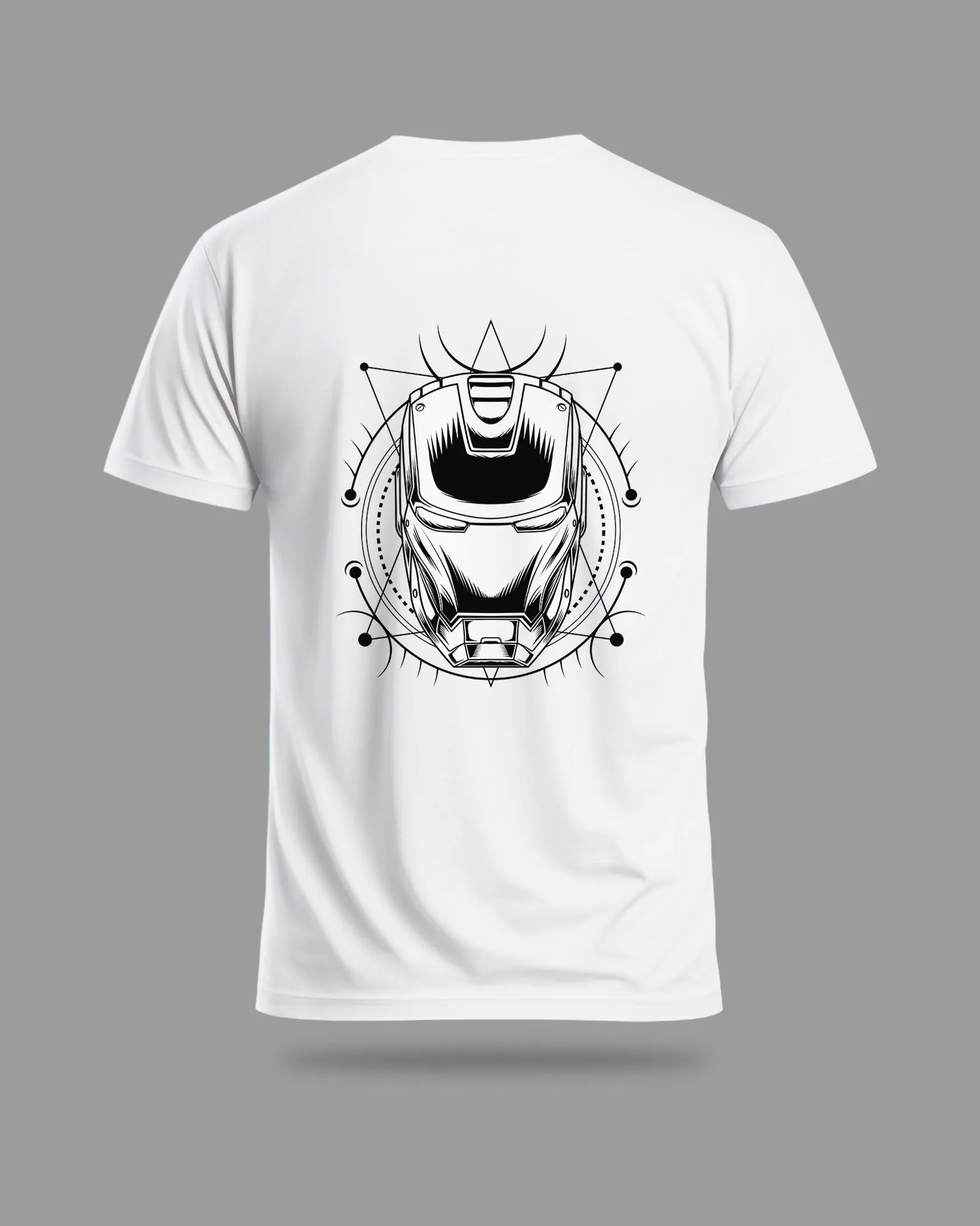 Mens Regular Tshirt Movies & Series Ironman Arc