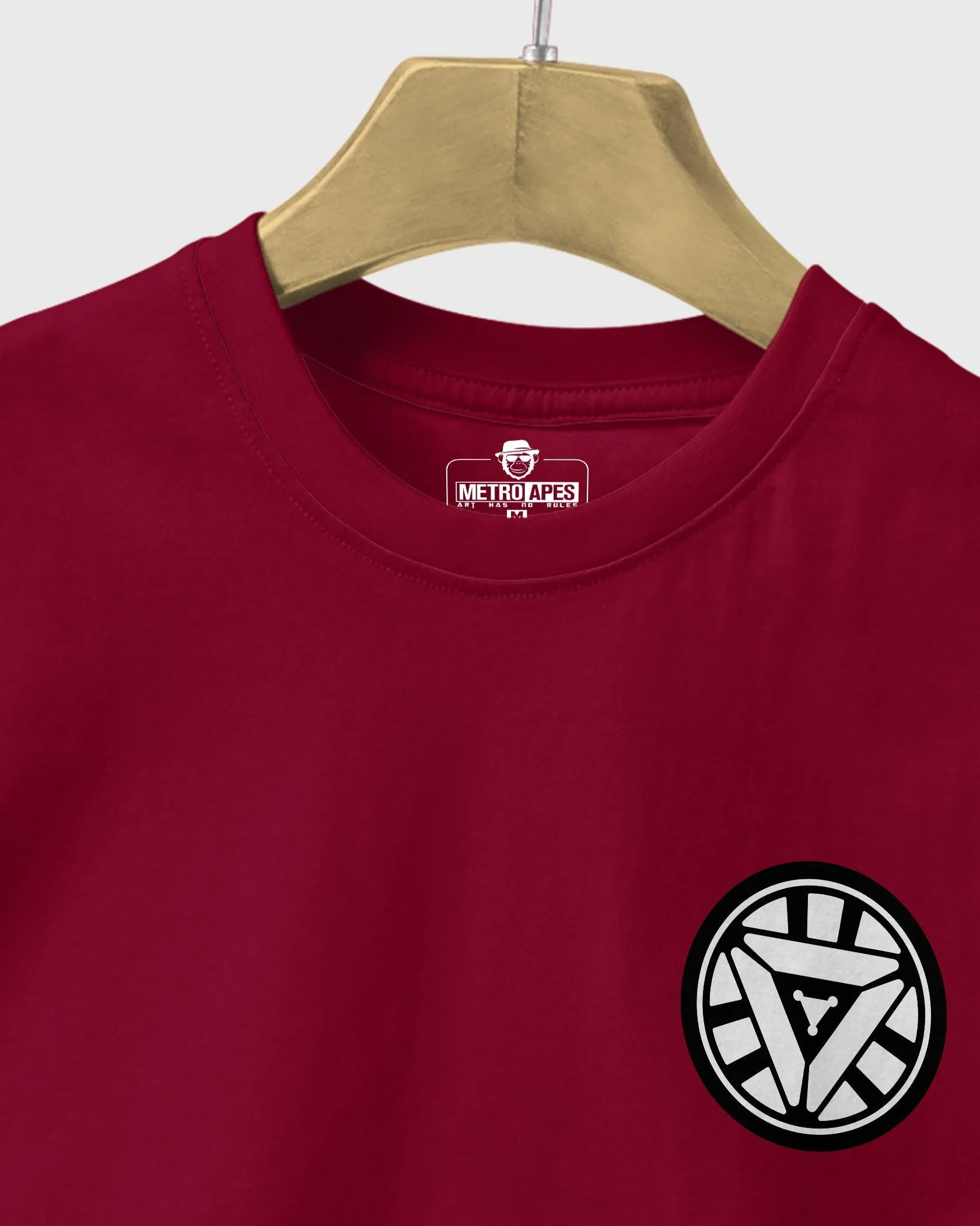 Mens Regular Tshirt Movies & Series Ironman Arc