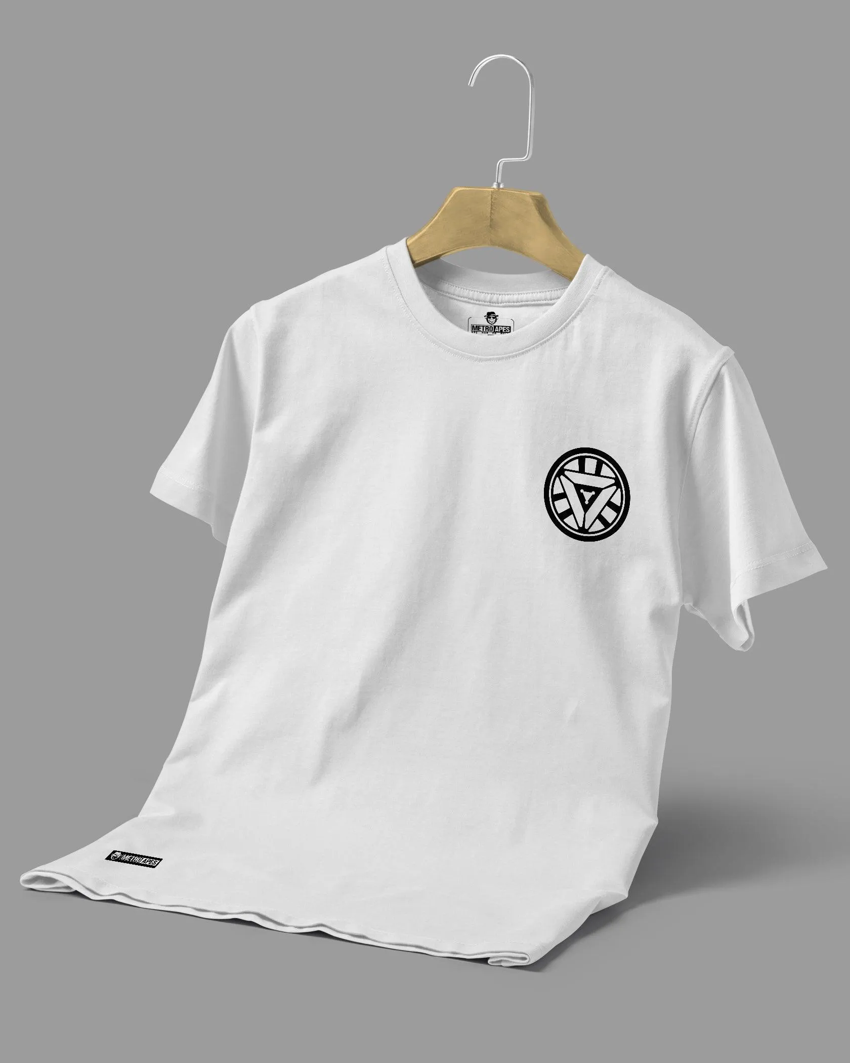 Mens Regular Tshirt Movies & Series Ironman Arc