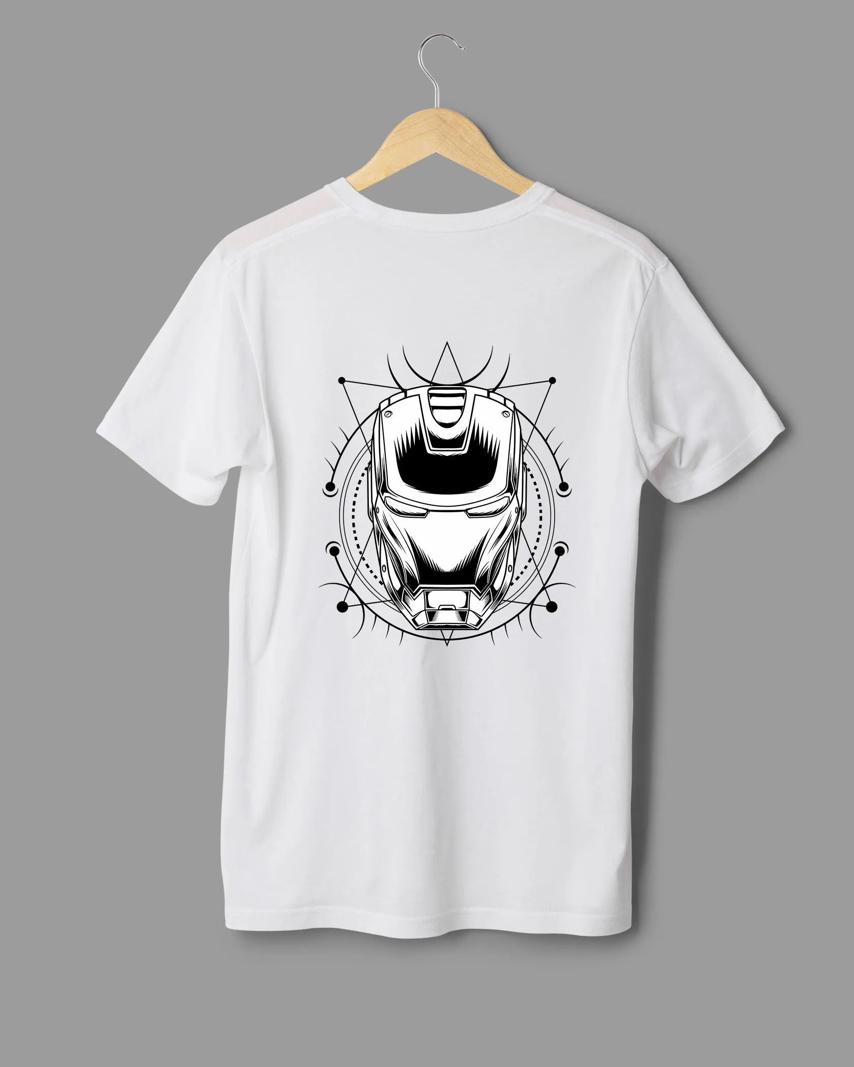 Mens Regular Tshirt Movies & Series Ironman Arc