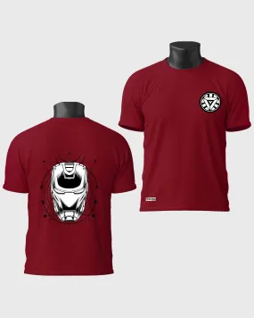 Mens Regular Tshirt Movies & Series Ironman Arc
