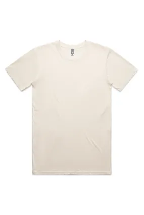 Mens Staple tee-Ecru