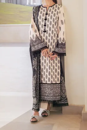 Monochrome By Asim Jofa Unstitched 3 Piece Digital Lawn Collection'2024-AJCM-02