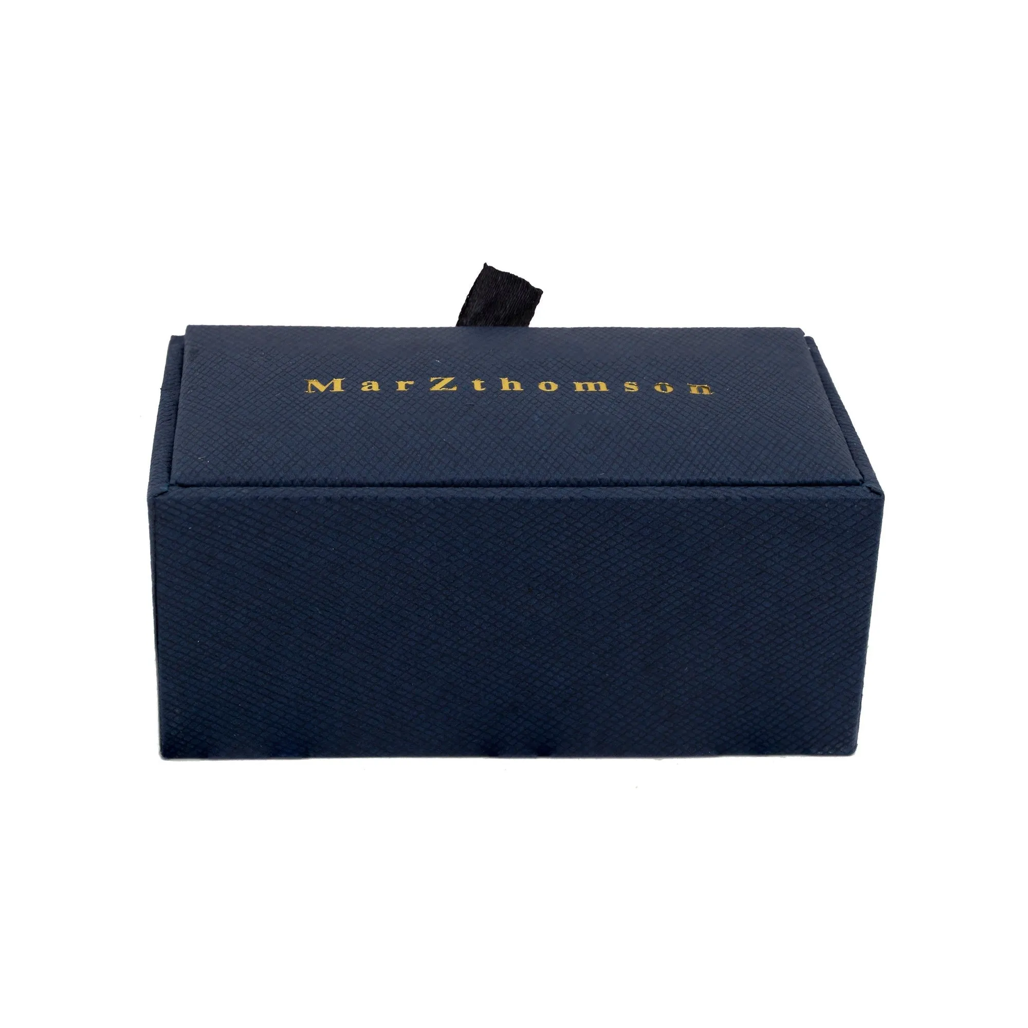 Monochrome Crystals Checks Square Cufflinks (Online Exclusive)