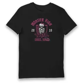 Monster High Ladies BLACK GHOUL SQUAD T-Shirt Tee