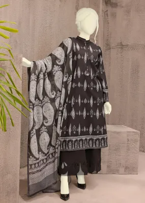 MTJ - MONOCHROME'22 BARADARI PRINTED LAWN 3PC UNSTITCHED