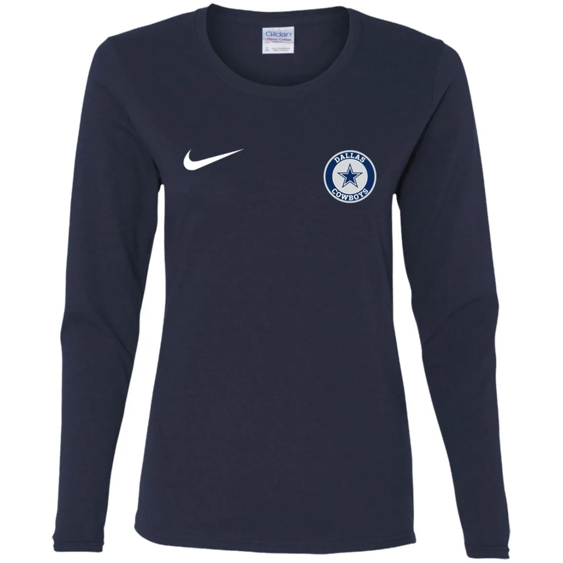 Nike Dallas Cowboys Nfl Football Women Long Sleeve Shirt