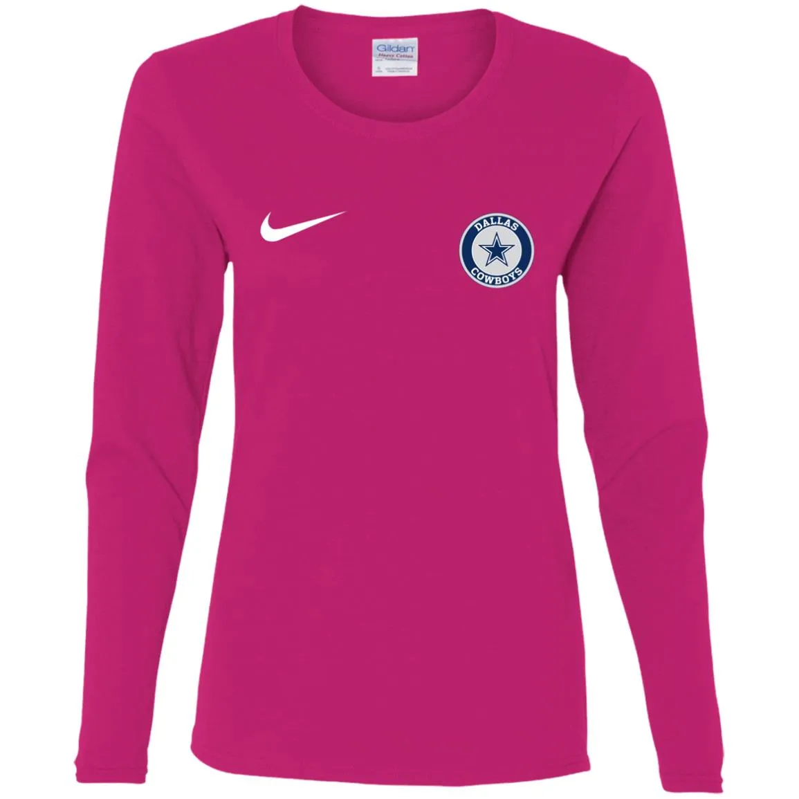 Nike Dallas Cowboys Nfl Football Women Long Sleeve Shirt