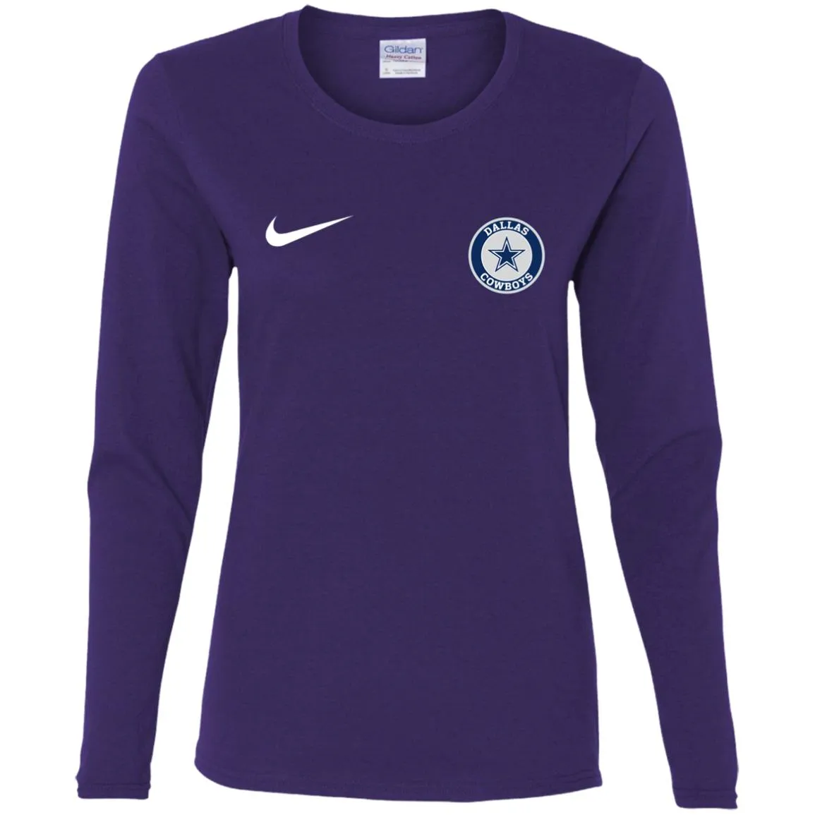 Nike Dallas Cowboys Nfl Football Women Long Sleeve Shirt