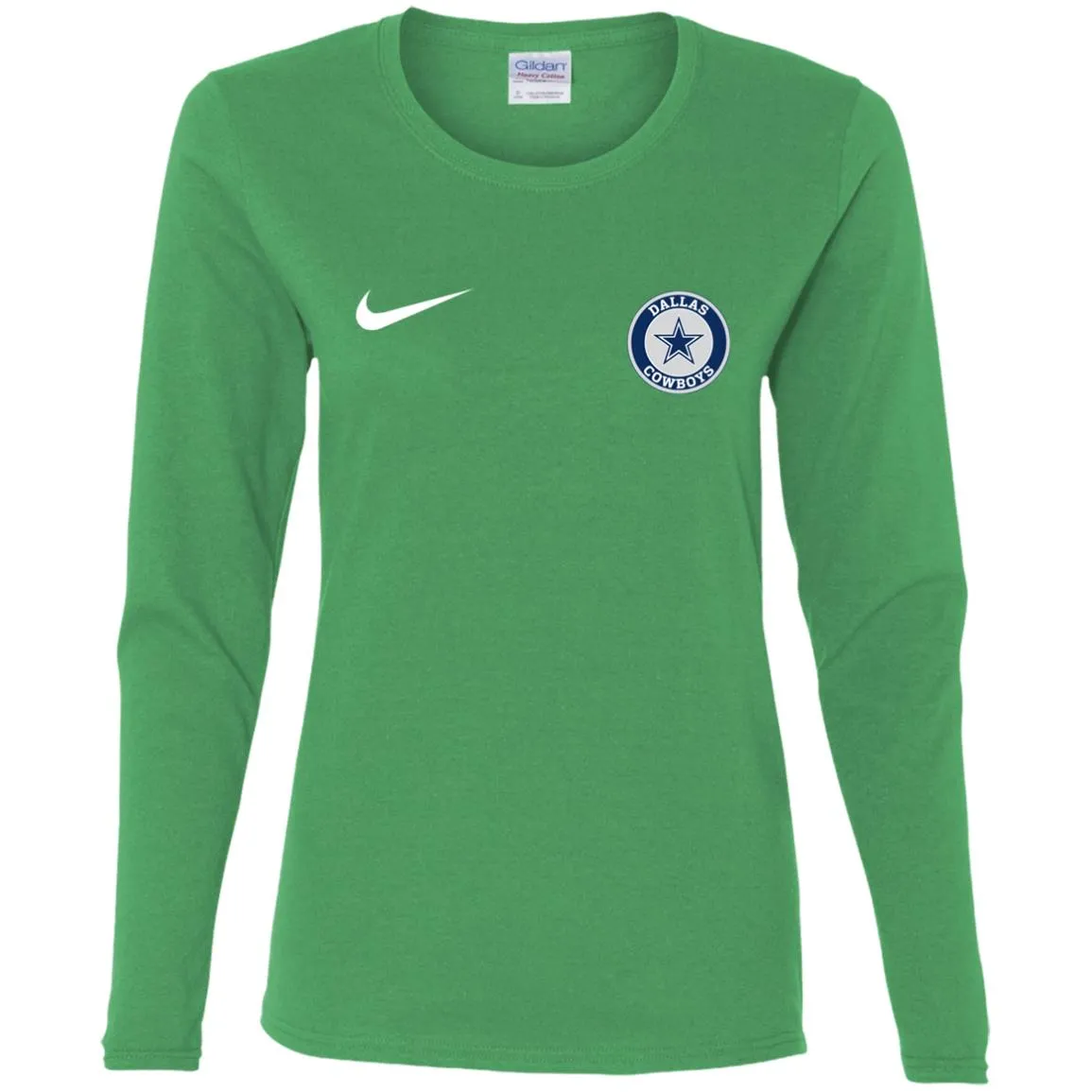 Nike Dallas Cowboys Nfl Football Women Long Sleeve Shirt