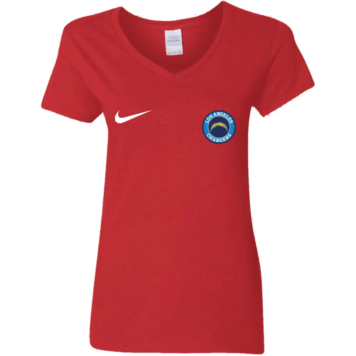 Nike Los Angeles Chargers Nfl Football Women V-Neck T-Shirt