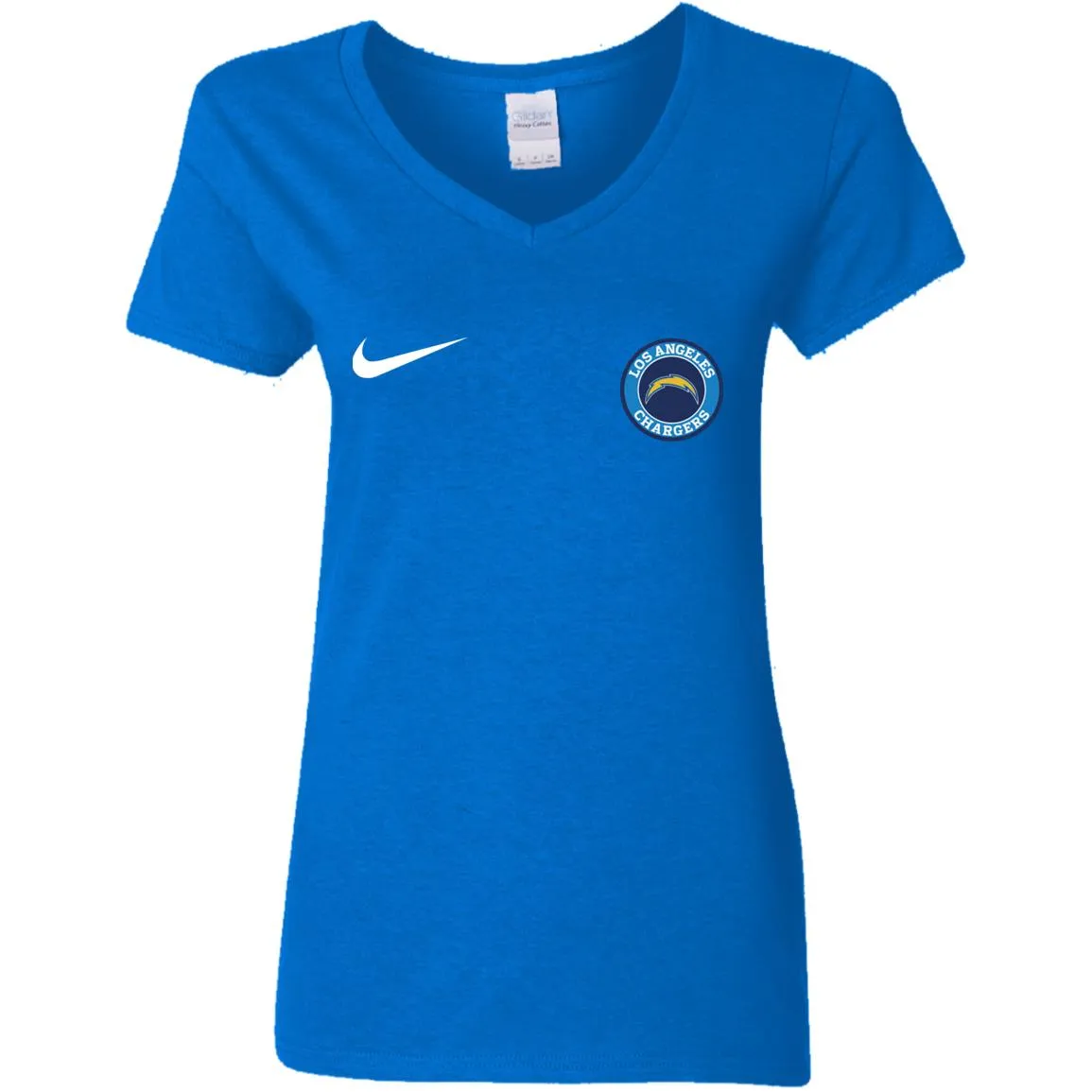 Nike Los Angeles Chargers Nfl Football Women V-Neck T-Shirt