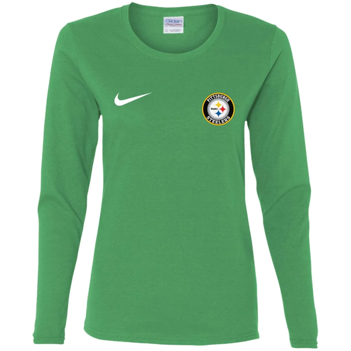 Nike Pittsburgh Steelers Nfl Football Women Long Sleeve Shirt