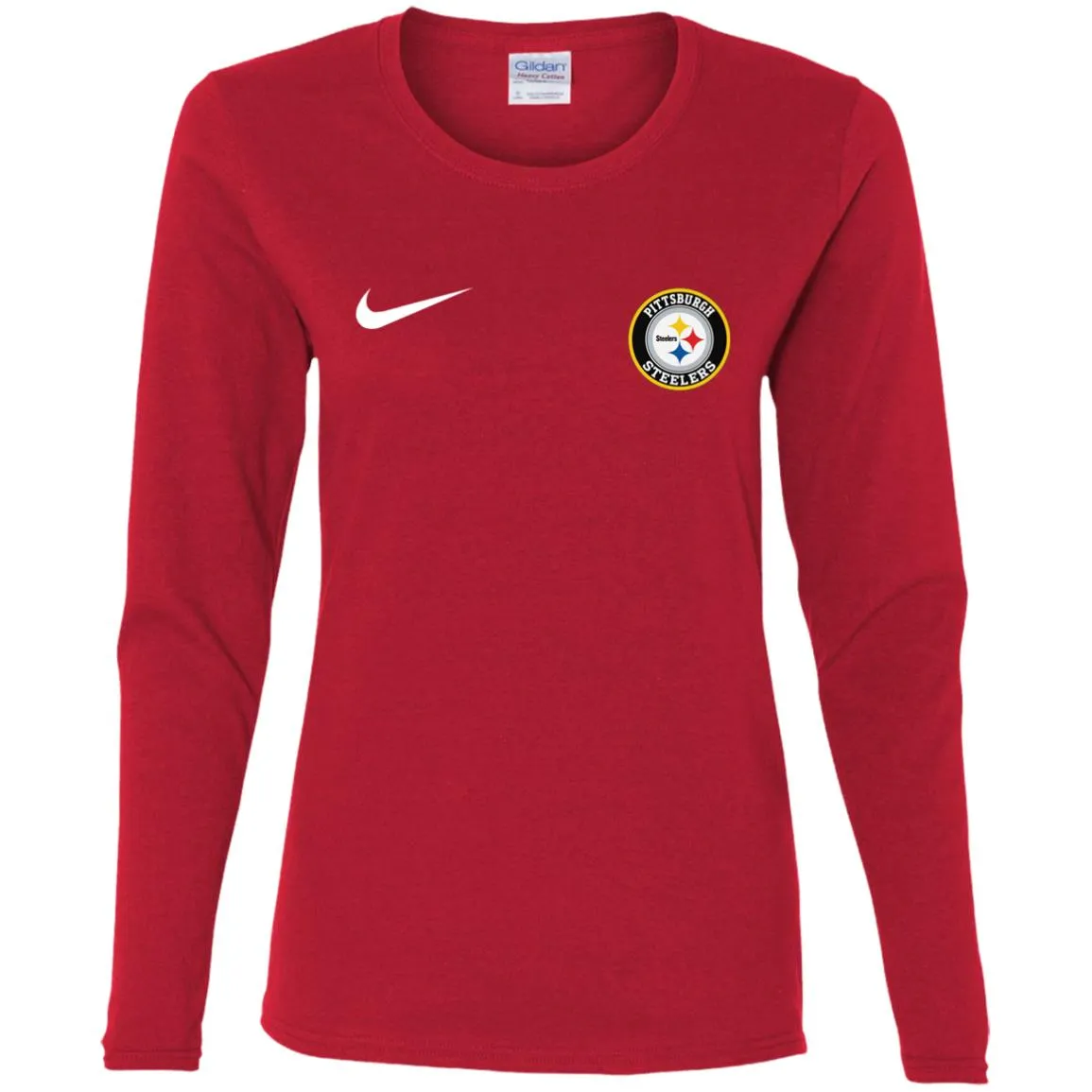 Nike Pittsburgh Steelers Nfl Football Women Long Sleeve Shirt