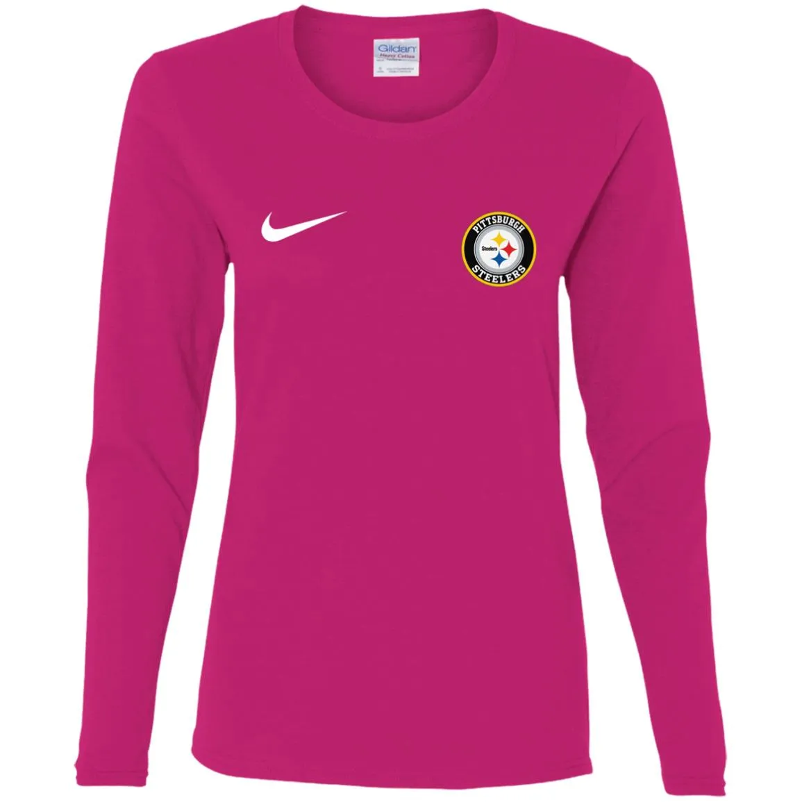 Nike Pittsburgh Steelers Nfl Football Women Long Sleeve Shirt