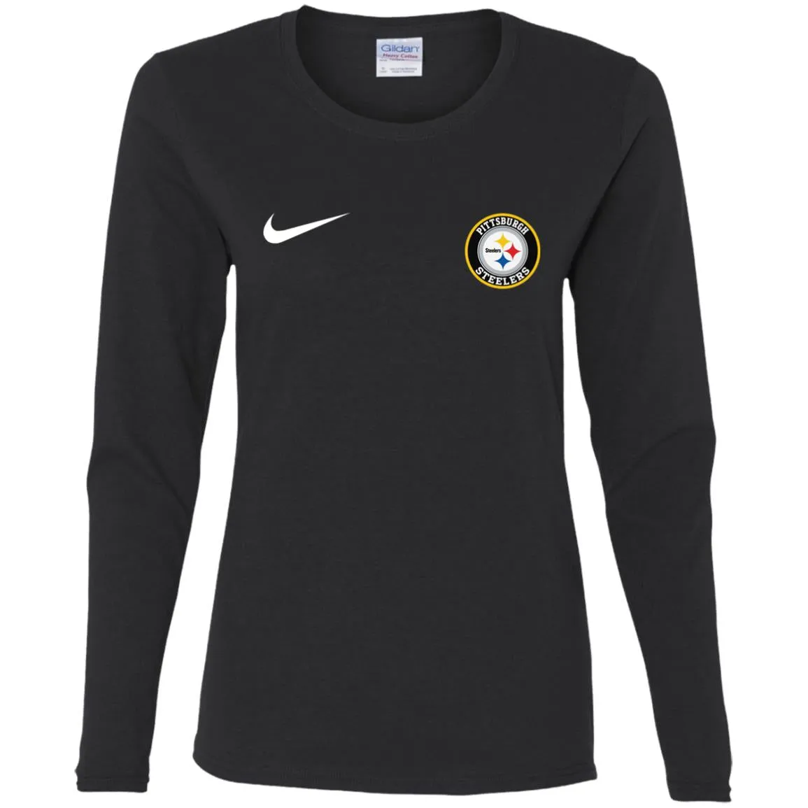 Nike Pittsburgh Steelers Nfl Football Women Long Sleeve Shirt