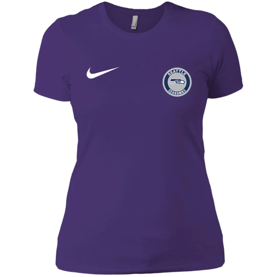 Nike Seatle Seahawk Nfl Football Women T-Shirt