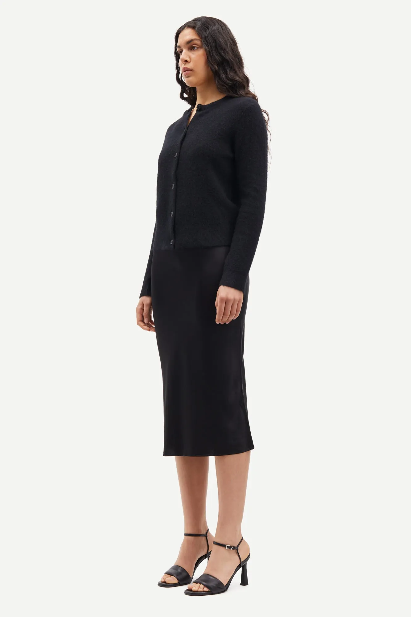 Nor Short Cardigan - Black