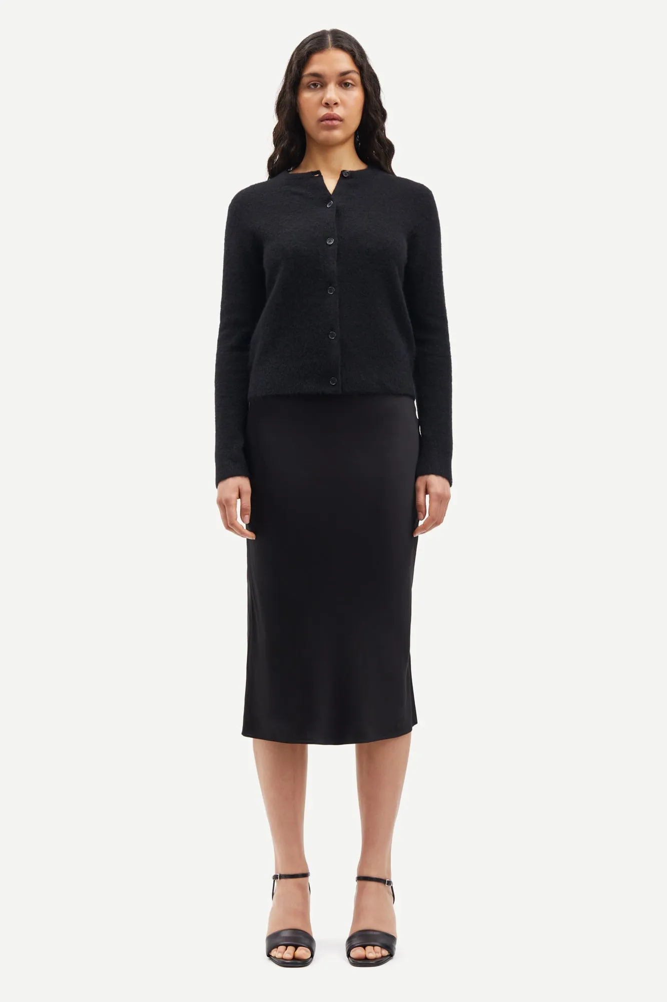Nor Short Cardigan - Black