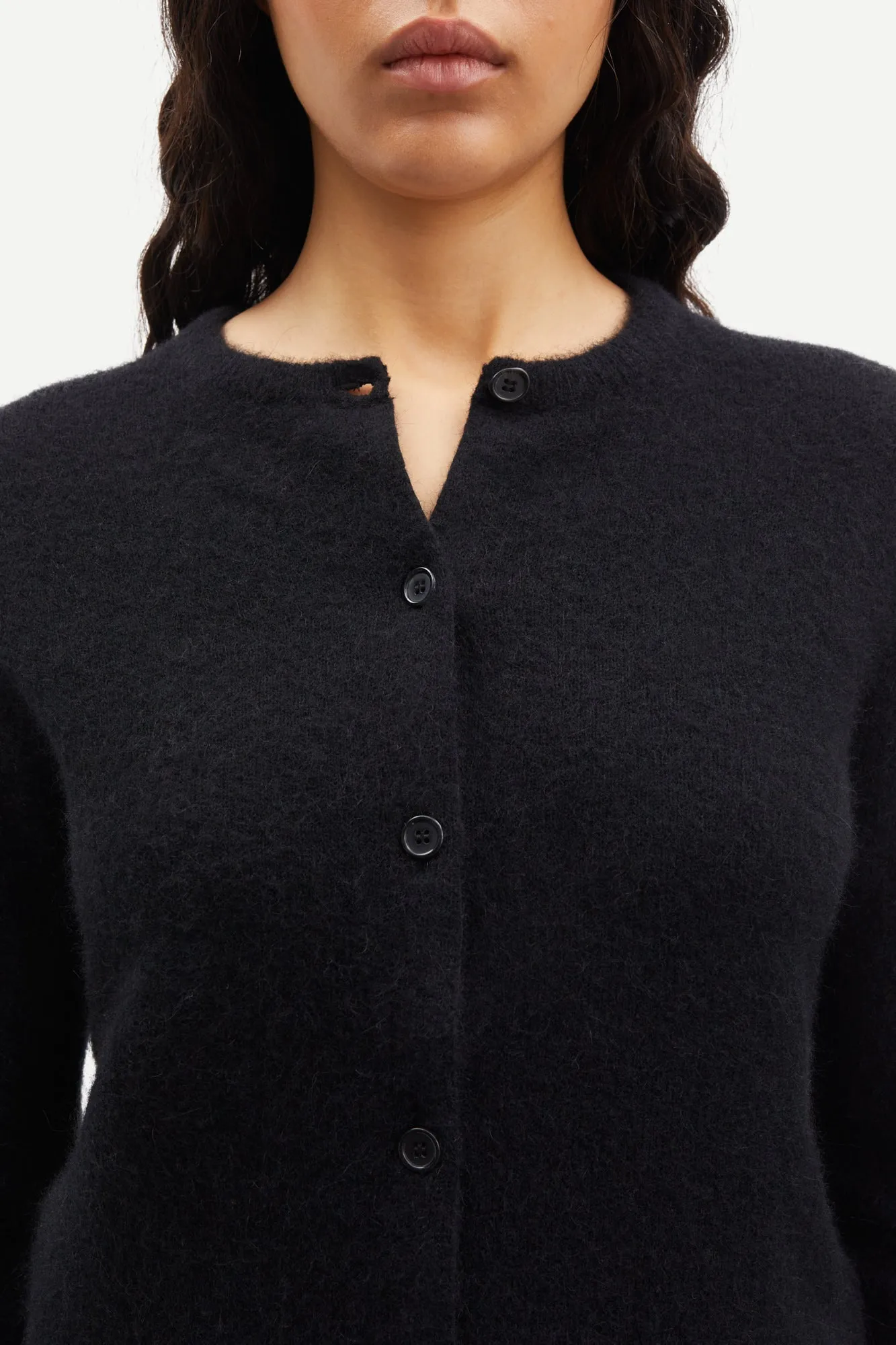 Nor Short Cardigan - Black