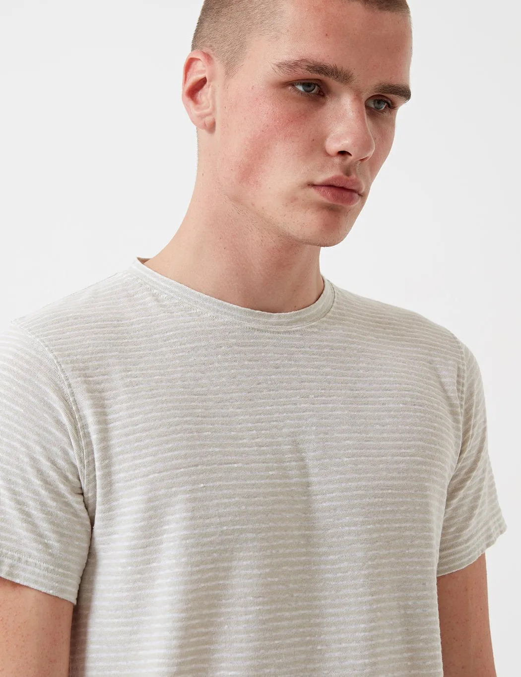 Norse Projects Niels Pocket T-Shirt - Clay/White