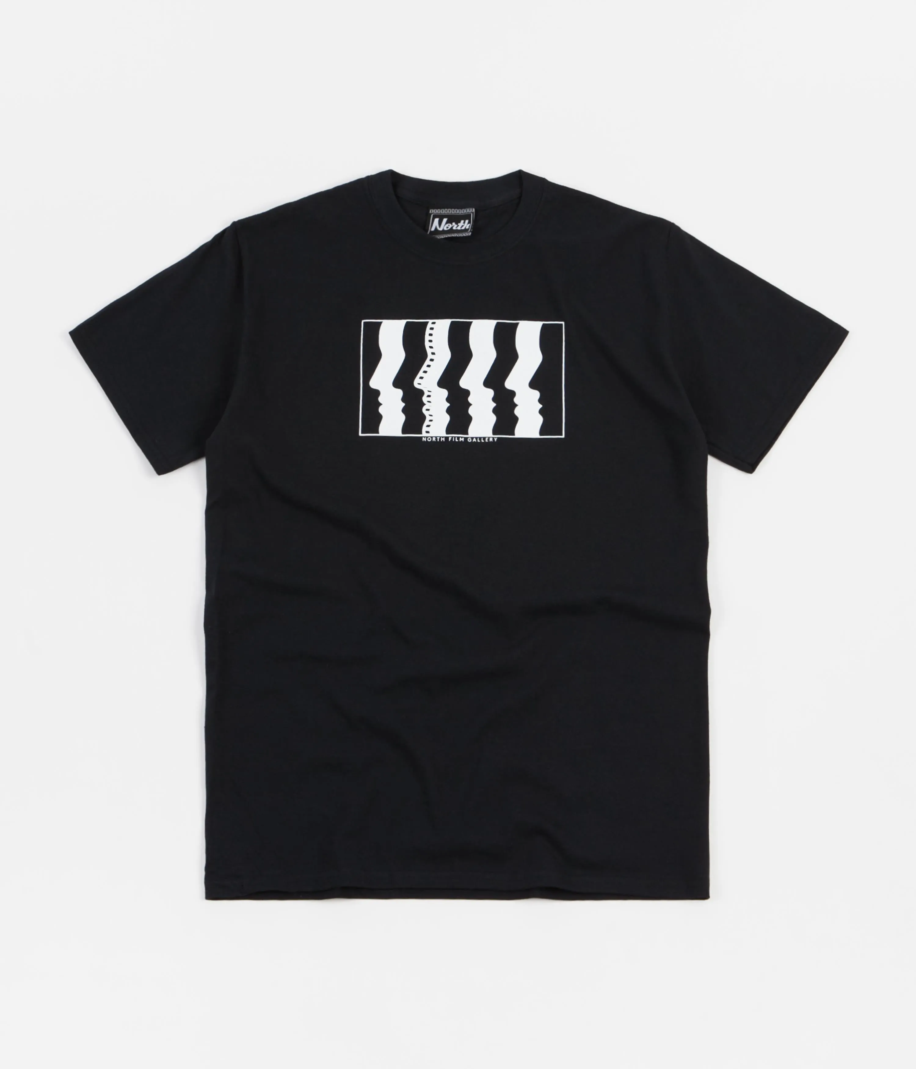 North Film Gallery Logo T-Shirt - Black / White