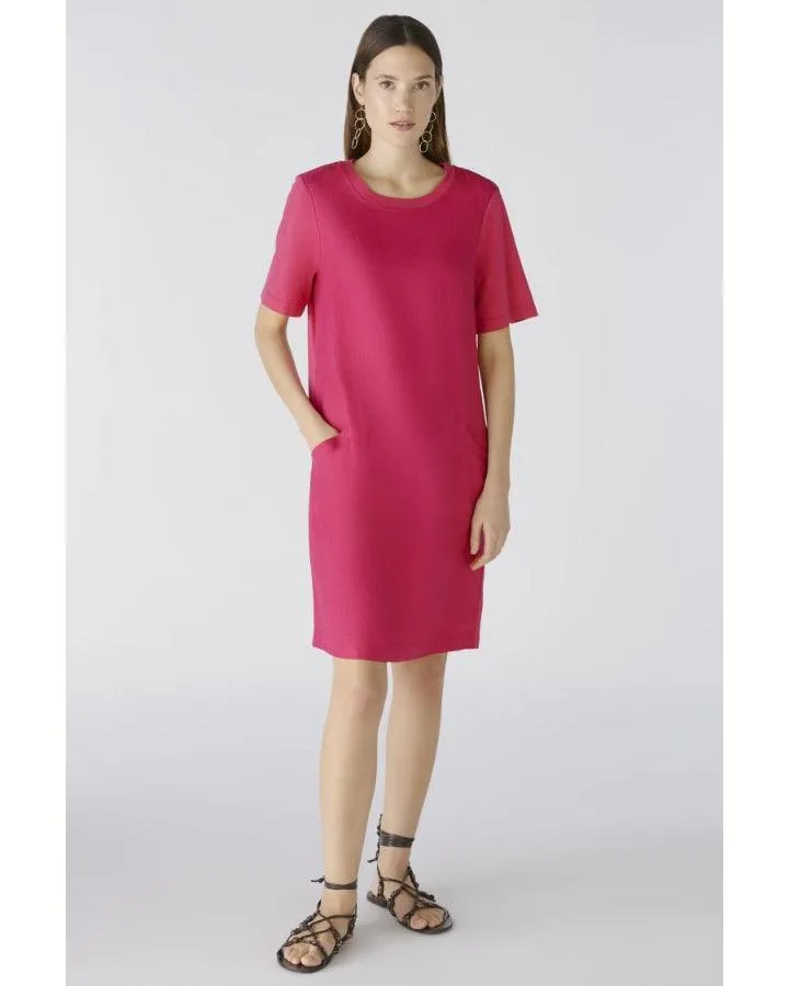 Oui Linen T-Shirt Dress