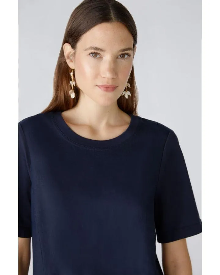 Oui Linen T-Shirt Dress
