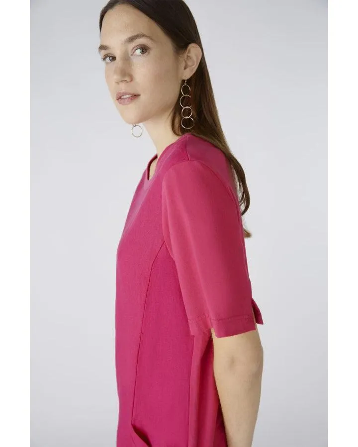 Oui Linen T-Shirt Dress