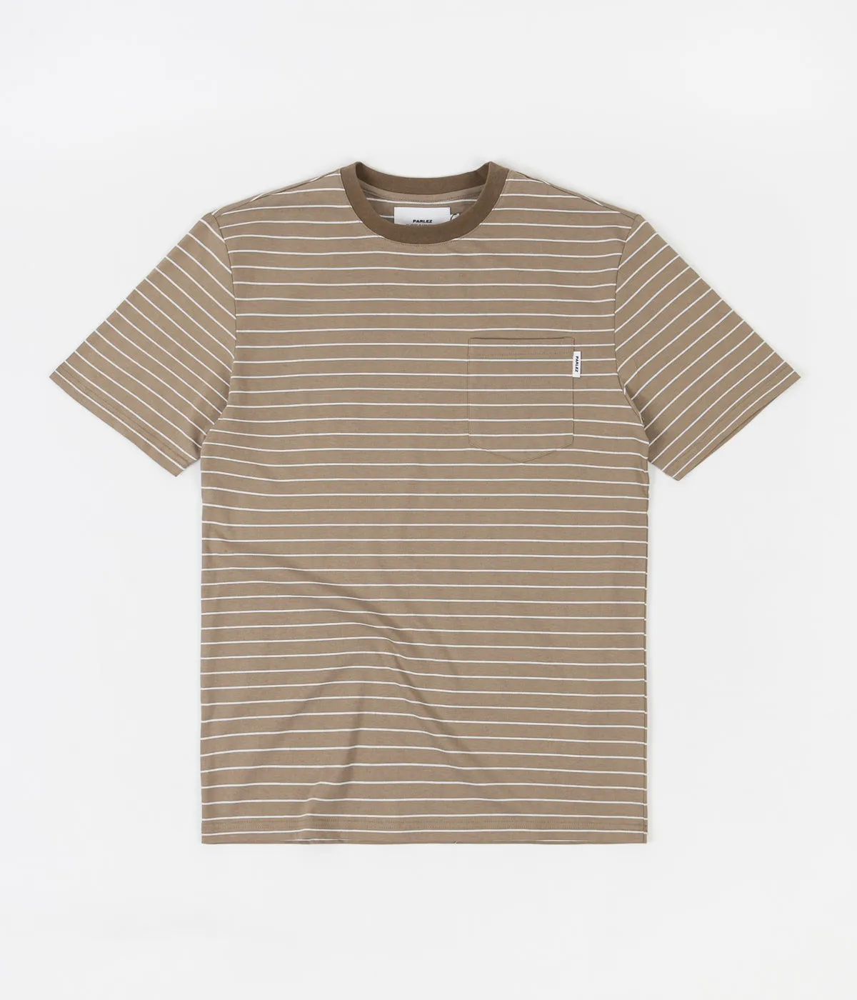 Parlez Helm Pocket T-Shirt - Brown