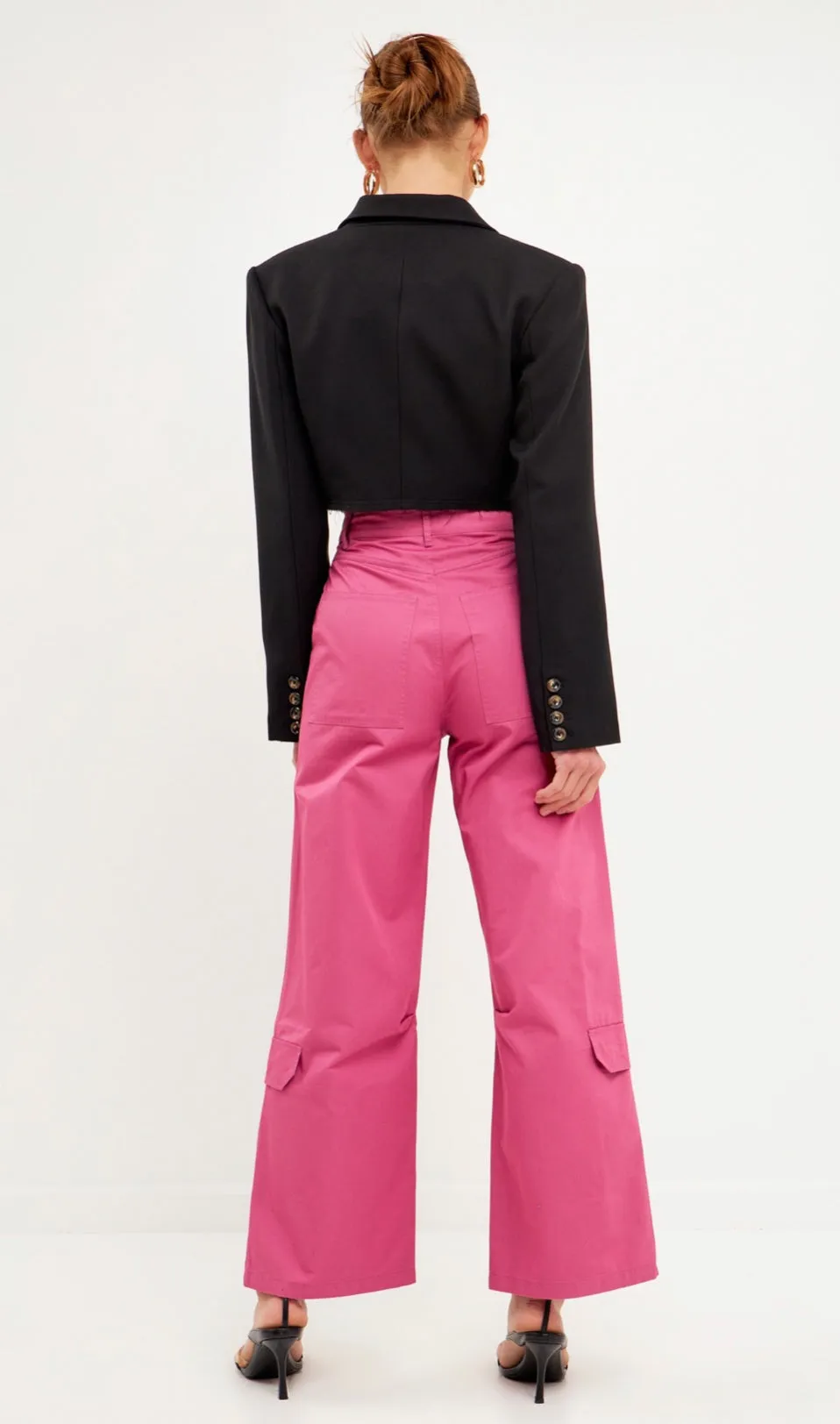 Pink Cargo Pants