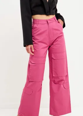 Pink Cargo Pants