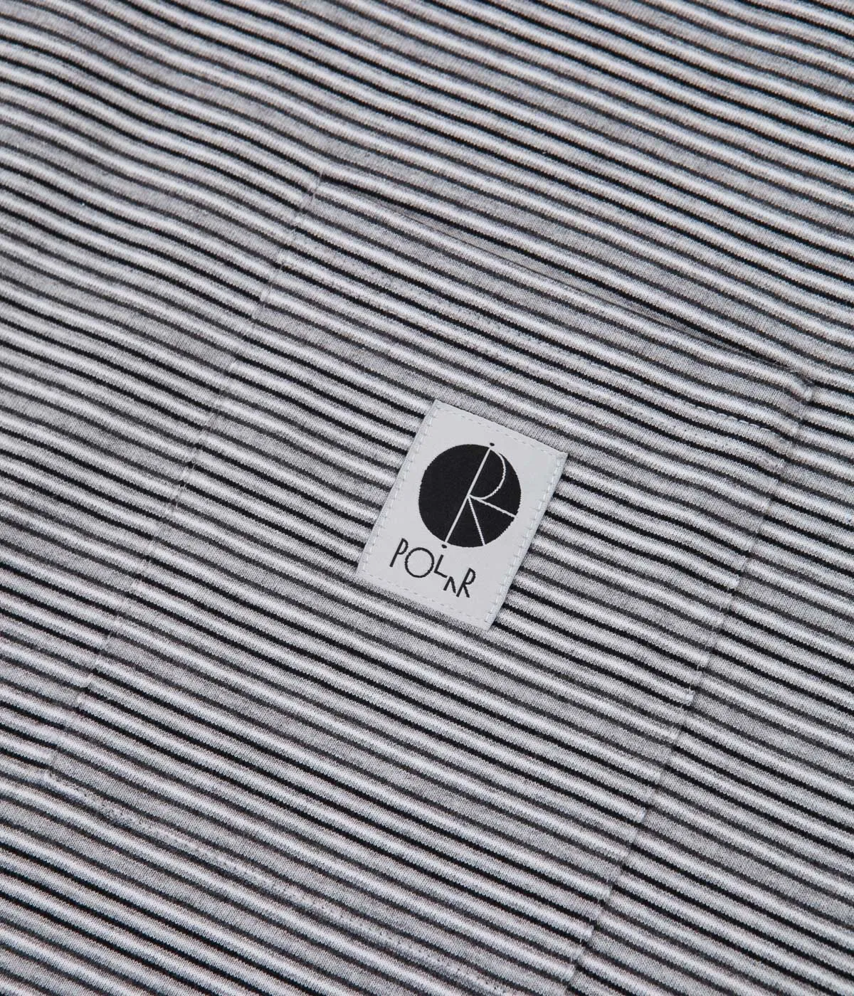 Polar Stripe Pocket T-Shirt - Grey