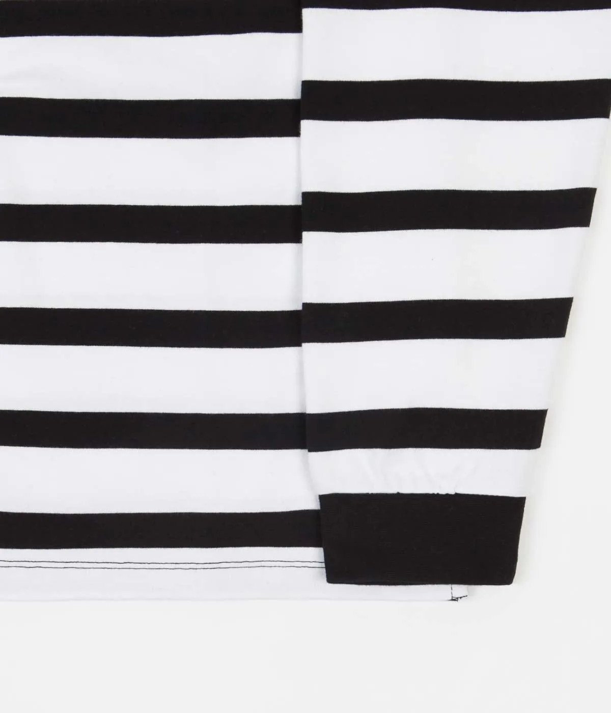 Pop Trading Company Miffy Striped Long Sleeve T-Shirt - Black / White