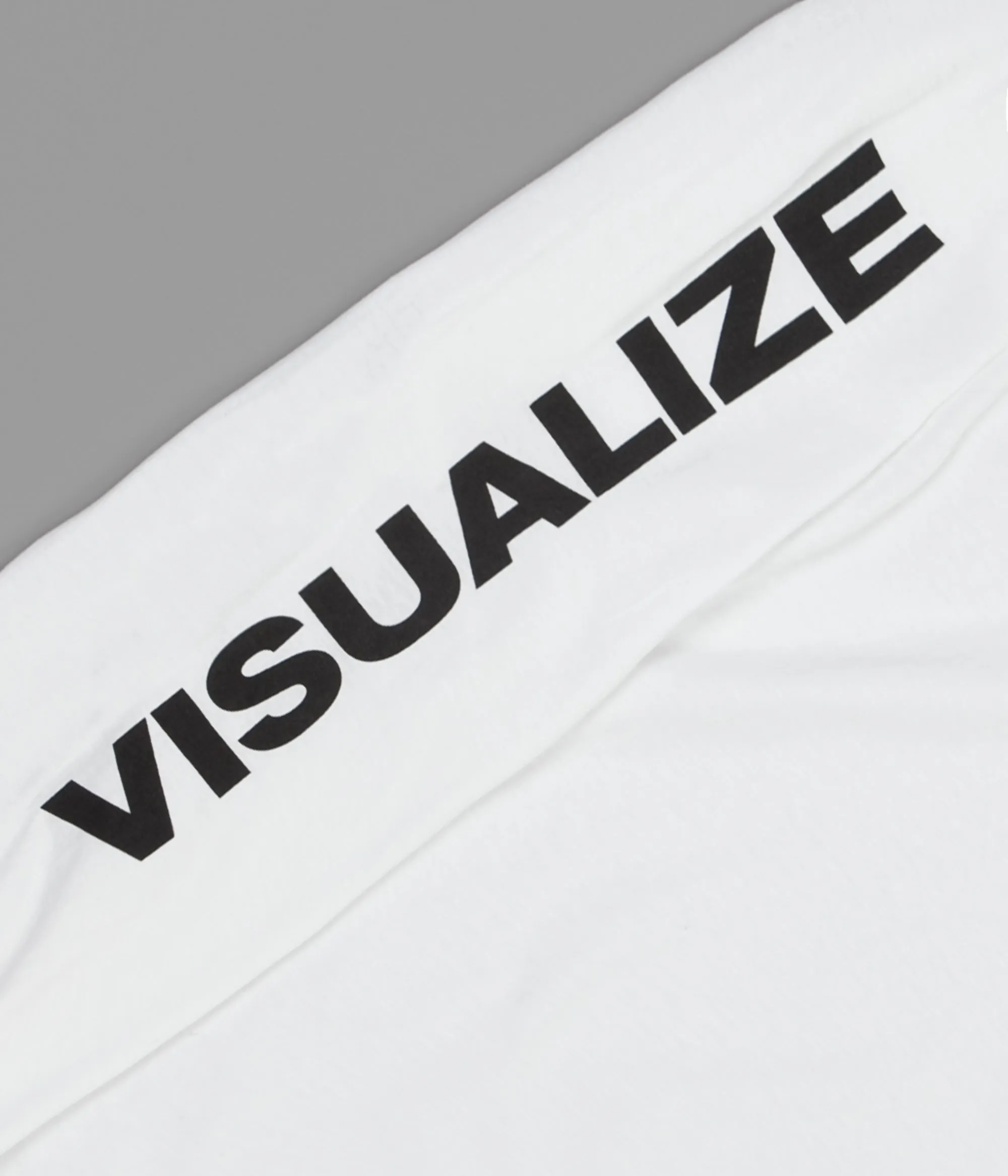 Quasi Happiness Long Sleeve T-Shirt - White