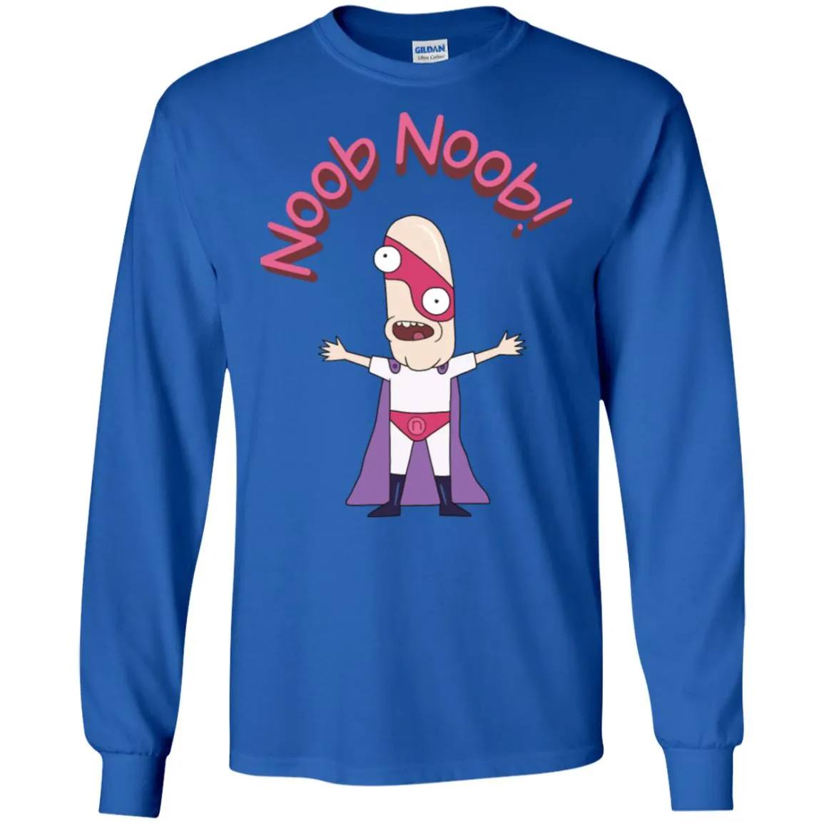 Rick And Morty Noob Noob Men Long SLeeve Shirt