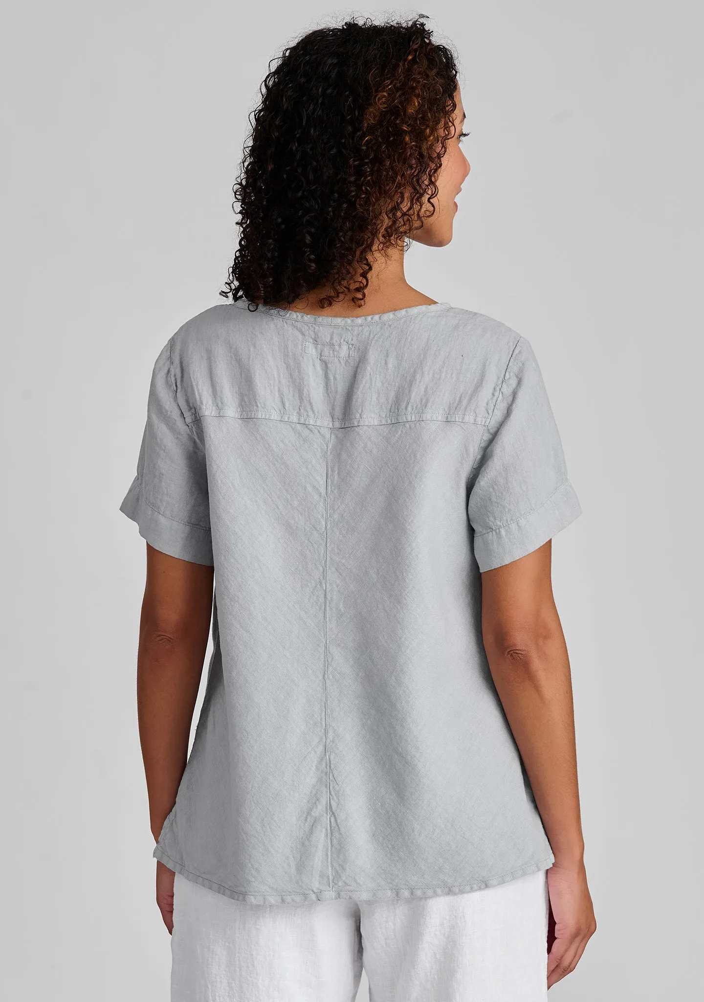 Roadie Tee - Linen T Shirt
