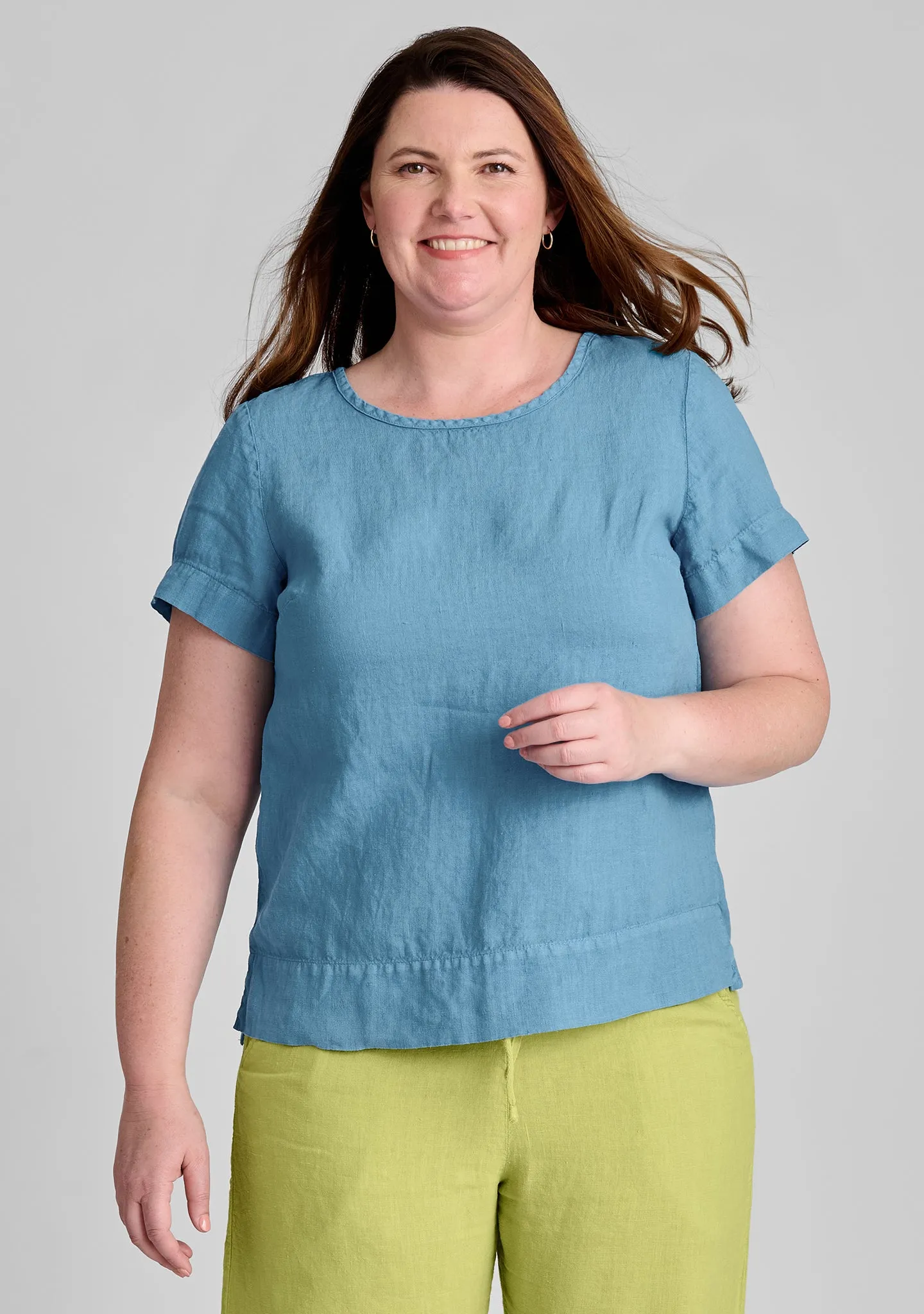 Roadie Tee - Linen T Shirt