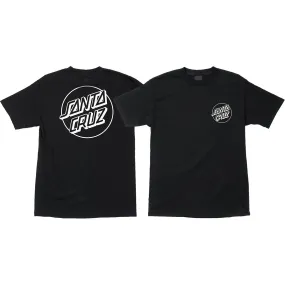 Santa Cruz Octopus Dot T-Shirt Medium - Black/White