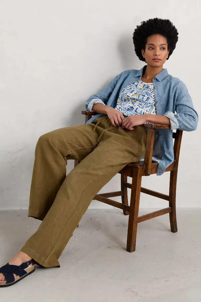 Seasalt Appletree T-Shirt - Hedging Marks Saltwater