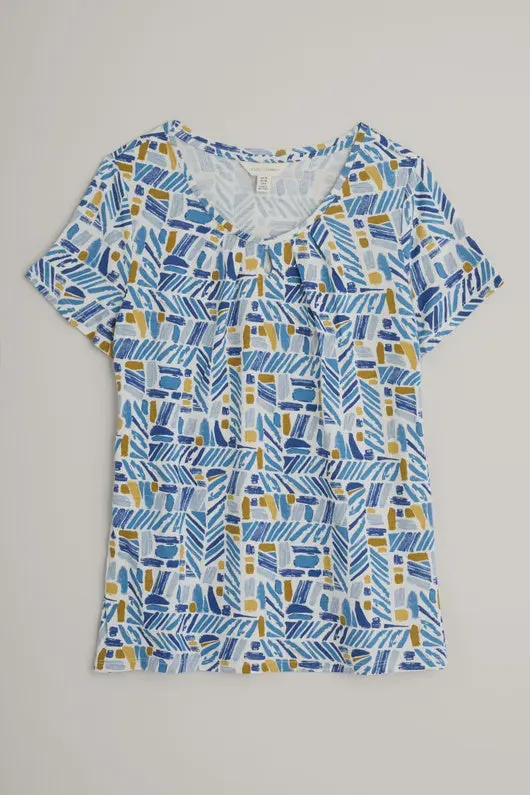 Seasalt Appletree T-Shirt - Hedging Marks Saltwater