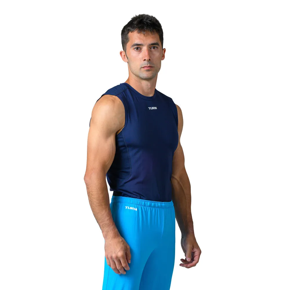 Senior Origins Compression Tank - Navy