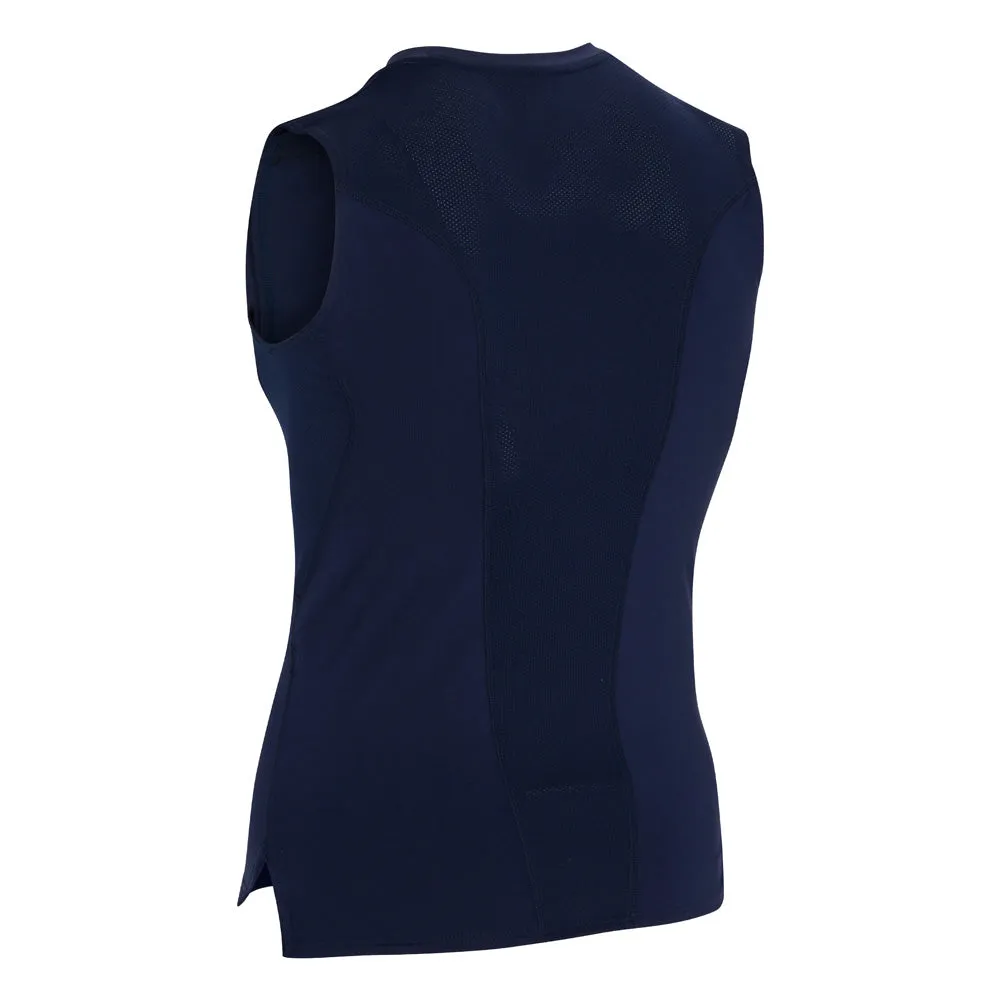 Senior Origins Compression Tank - Navy
