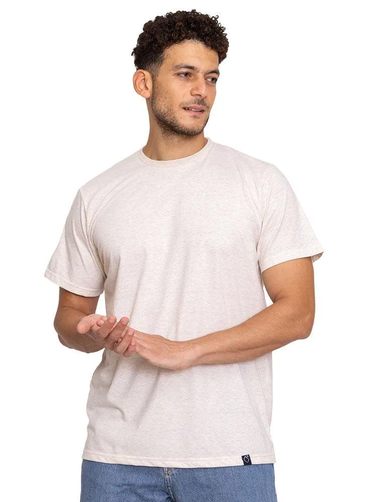 Sh-Beige Regular Round T-shirt