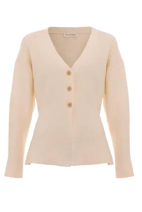 Shae Peplum Cardigan