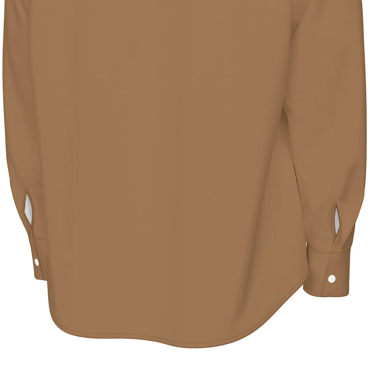 Sixty Eight 93 Logo White Chocolate Men's Cotton Long Sleeve Shirt