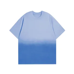 Solid Color Gradient T-Shirt
