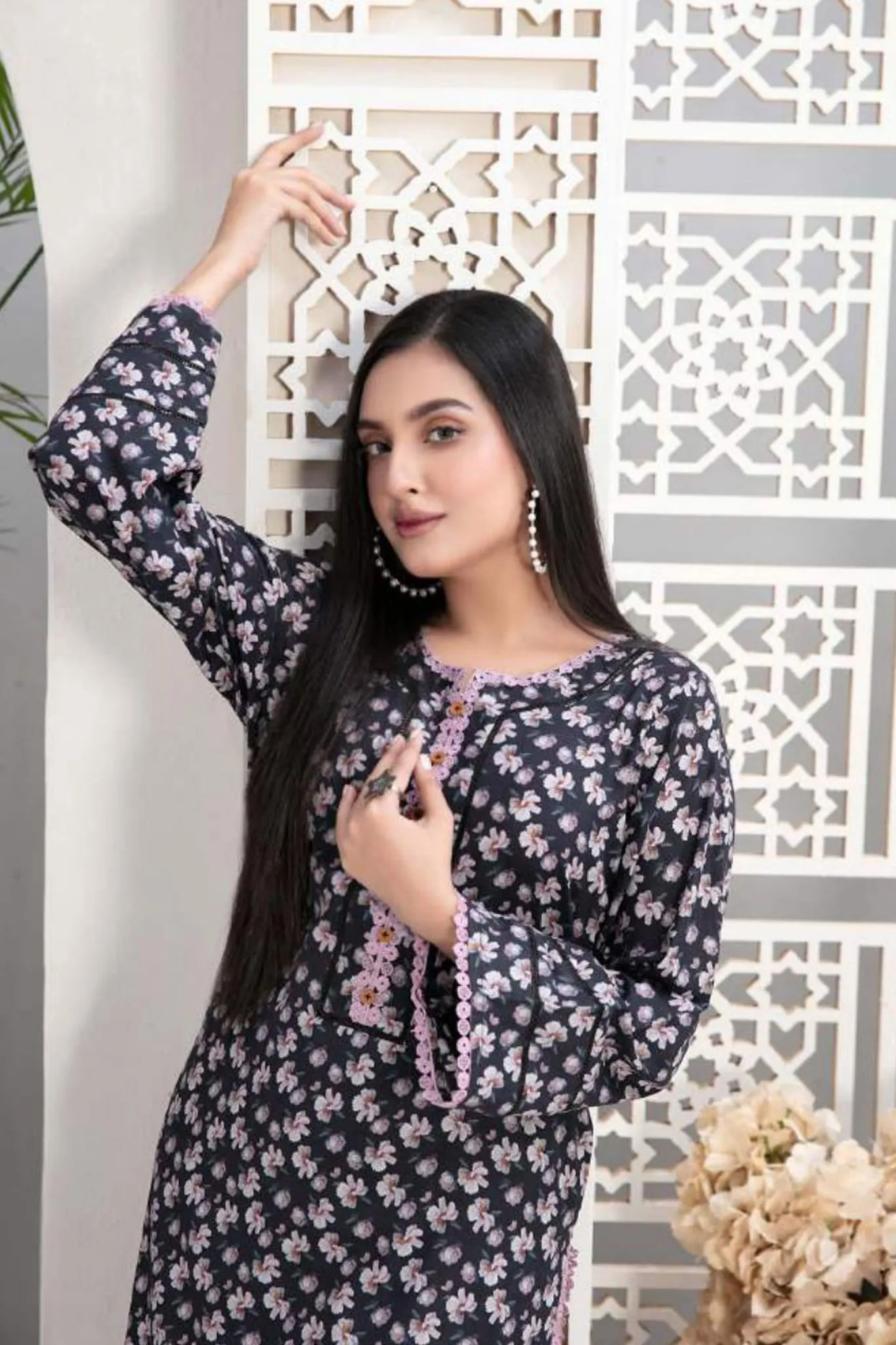 Sombre by Tawakkal Unstitched 2 Piece Digital Printed Lawn Collection'2023-S-9380